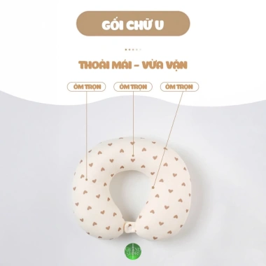 Gối Đầu Ô Tô Hình Chữ U - Gối Cổ Du Lịch Trẻ Em An Toàn Sáng Tạo Giá 99.000 VND 4