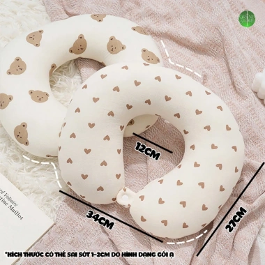 Gối Đầu Ô Tô Hình Chữ U - Gối Cổ Du Lịch Trẻ Em An Toàn Sáng Tạo Giá 99.000 VND 5