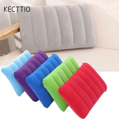 Gối đệm không khí KECTTIO 47x30cm Siêu nhẹ, tựa lưng du lịch, gối bơm hơi gập gọn cắm trại