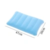 Gối đệm không khí KECTTIO 47x30cm Siêu nhẹ, tựa lưng du lịch, gối bơm hơi gập gọn cắm trại 2