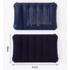 Gối Đệm Không Khí PENEAKY Silicon 6 Màu, Đệm Bơm Hơi Magic, Gối Đôi Vuông Mềm 2