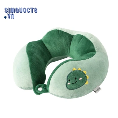 Gối đỡ cổ chữ U nhung lông mềm, lót bông chống đau cổ vai gáy, văn phòng du lịch GC04 - 108.000₫