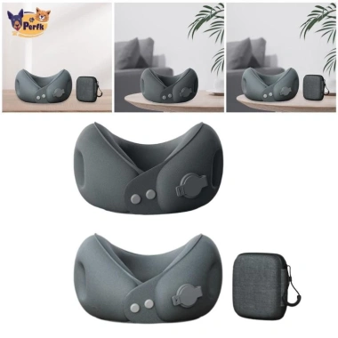 Gối du lịch bơm hơi cho máy bay, ô tô, văn phòng – nhẹ, êm, giảm đau cổ, chỉ 156.600₫ 3