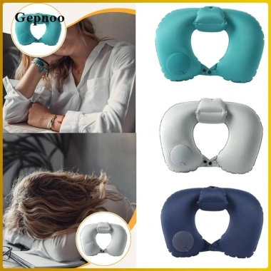 Gối du lịch bơm hơi cho người lớn - Hỗ trợ đầu thoải mái trên xe lửa, giảm giá 17% chỉ 103.680₫