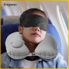 Gối du lịch bơm hơi cho người lớn - Hỗ trợ đầu thoải mái trên xe lửa, giảm giá 17% chỉ 103.680₫ 9