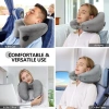 Gối du lịch bơm hơi COOLCELLS H-shape - Đệm cổ, túi dây rút, thoải mái bay 5