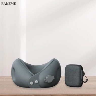 Gối du lịch bơm hơi gập lại, lưu trữ mềm, hỗ trợ cổ thoải mái - Giá 149.040 VND 4