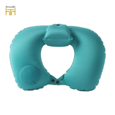 Gối Du Lịch Bơm Hơi Mềm Mại Hình Chữ U Cổ Hỗ Trợ - Thoải Mãi Cho Ô Tô, Chuyến Bay - Giá 118.800₫