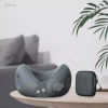 Gối Du Lịch Bơm Hơi Mềm, Thoáng Khí, Gập Được, Hỗ Trợ Cổ Đi Xe Lửa, Máy Bay, Ô Tô 6