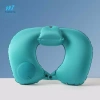 Gối du lịch bơm hơi Tựa đầu di động cho ô tô, chuyến bay dài, văn phòng tại nhà - Siêu thoải mái, giá ưu đãi 105.840₫ 3
