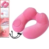 Gối du lịch bơm hơi WANCGAI - Đệm cổ hỗ trợ, máy ép U gập gọn, phù hợp máy bay, giá 184k 10