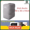 Gối gác chân cao cấp bơm hơi, dùng tại nhà, máy bay, ô tô - kèm túi bơm