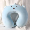Gối hình chữ U mềm di động hỗ trợ cổ Memory Foam - Văn phòng, nhà, du lịch, máy bay ngủ, quà tặng đi học