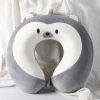 Gối hình chữ U mềm di động hỗ trợ cổ Memory Foam - Văn phòng, nhà, du lịch, máy bay ngủ, quà tặng đi học 2