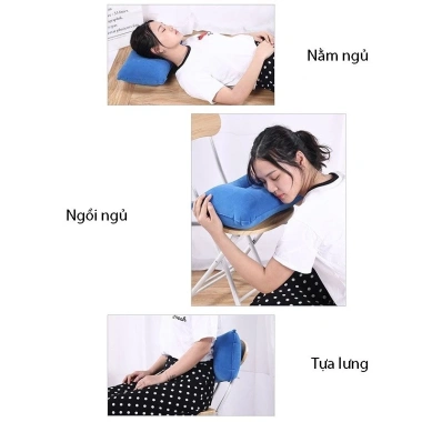 Gối Hơi ARIAS Đệm Cổ, Gối Ngủ Văn Phòng, Du Lịch Cắm Trại, Máy Bay 20.500 VND 5 Gối Hơi ARIAS Đệm Cổ, Gối Ngủ Văn Phòng, Du Lịch Cắm Trại, Máy Bay 20.500 VND 5