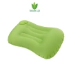 Gối hơi chữ nhật 49x32cm - Tựa lưng, ngủ văn phòng, vải họa tiết thô, bơm tay/thổi, giá chỉ 53.000₫ 5