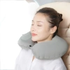 Gối hơi kê cổ chữ U gấp gọn, bơm tự động, bỏ túi du lịch tiện lợi chỉ 55k 5