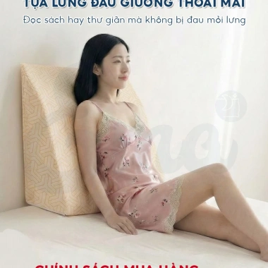 Gối kê chân Ema chống suy giãn tĩnh mạch - Tăng tuần hoàn, giảm phù nề, thẩm mỹ, chỉ 406.000₫