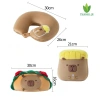 Gối Kê Cổ 2 trong 1 Siêu Mềm, Hạt Xốp U - Du Lịch và Văn Phòng, Giá 135.000đ 4