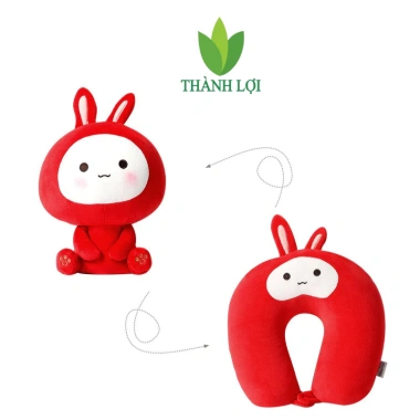 Gối Kê Cổ 2 trong 1 Siêu Mềm, Hạt Xốp U - Du Lịch và Văn Phòng, Giá 135.000đ 9