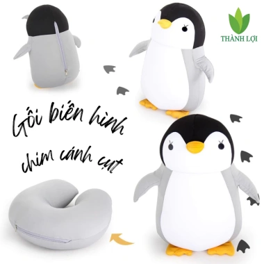 Gối Kê Cổ Biến Hình 2 Trong 1 Hạt Xốp - Gối Chữ U Đổi Hình Thú Đáng Yêu 120k