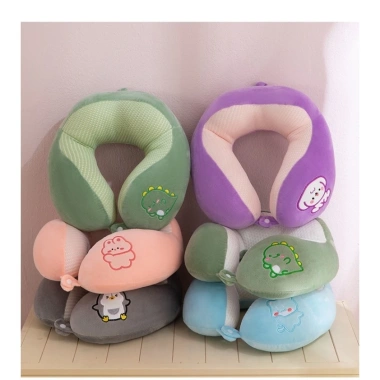 Gối kê cổ chữ U bông cotton êm nhẹ GOITHU849 - Du lịch, đi làm, chỉ 89.900₫