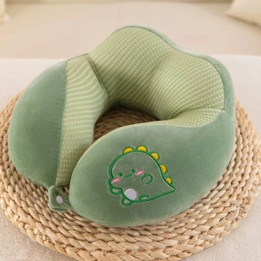 Gối kê cổ chữ U bông cotton êm nhẹ GOITHU849 - Du lịch, đi làm, chỉ 89.900₫