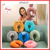 Gối Kê Cổ Chữ U Bông Đệm Đỡ Cổ Đi Máy Bay, Ô tô Du Lịch - Chống Mỏi Cổ, Thích Hình Thú, Dễ Mang