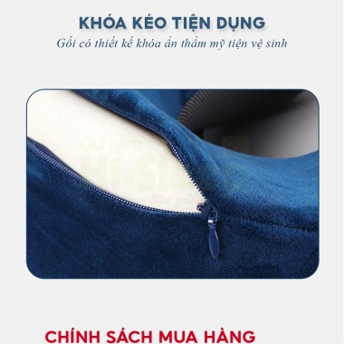 Gối kê cổ chữ U cao su non EMA - Chống đau mỏi cổ, thoải mái làm việc văn phòng, ngồi tàu xe du lịch - Giá 168.000đ 7 Gối kê cổ chữ U cao su non EMA - Chống đau mỏi cổ, thoải mái làm việc văn phòng, ngồi tàu xe du lịch - Giá 168.000đ 7