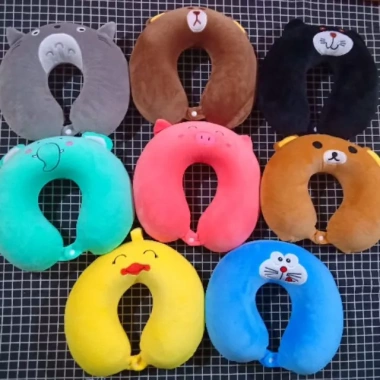 Gối kê cổ chữ U cao su non - Giảm đau cổ, hỗ trợ ngủ ngon, giá chỉ 110.000đ