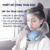 Gối kê cổ chữ U CECILA cao su non mềm, đàn hồi tốt, vỏ mịn thoáng khí dành cho dân văn phòng 2