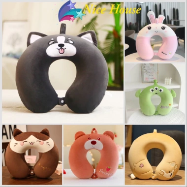 Gối Kê Cổ Chữ U Đàn Hồi Cao Su Non Hình Thú Ngộ Nghĩnh - Nice House Giá 67k