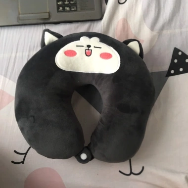 Gối Kê Cổ Chữ U Dân Văn Phòng Du Lịch - Nút Bấm, Bông Êm Ái, Giá 45.000₫ 4