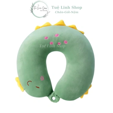 Gối kê cổ chữ U gài nút êm mịn - Giá giảm 69.000đ, thoải mái hỗ trợ cổ khi ngủ
