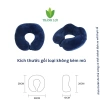 Gối kê cổ chữ U mũ trùm đầu nhồi bông giảm còn 68.000đ, thoải mái ngủ sâu 5