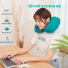 Gối Kê Cổ Chữ U Tự Bơm Hơi Gấp Gọn Tiện Lợi - Nhỏ Gọn, Dễ Mang Đi Văn Phòng, Du Lịch, Xe Ô Tô 2