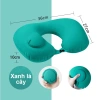 Gối Kê Cổ Chữ U Tự Bơm Hơi Gấp Gọn Tiện Lợi - Nhỏ Gọn, Dễ Mang Đi Văn Phòng, Du Lịch, Xe Ô Tô 10