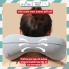 Gối kê cổ chữ U tự bơm hơi LAMOCE: Gọn gọn, mềm mại, kèm bịt mắt, giảm đau cổ vai gáy cho máy bay & văn phòng 3
