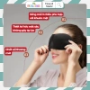 Gối kê cổ chữ U tự bơm hơi LAMOCE: Gọn gọn, mềm mại, kèm bịt mắt, giảm đau cổ vai gáy cho máy bay & văn phòng 4