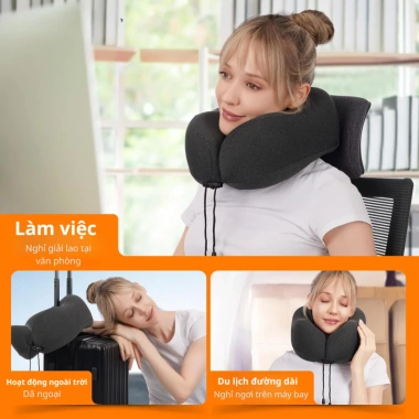 Gối Kê Cổ Du Lịch Cao Su Non SOFTURE SG04 Công Thái Học Ôm 360° Bảo Vệ Cổ 279.000₫ 6