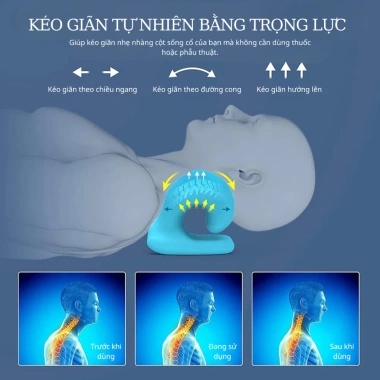Gối Massage Cổ Vai Gáy Softure Công Thái Học - Nắn Cột Sống, Giảm Đau Mỏi, Thư Giãn Hiệu Quả SGMS01 64k 6 Gối Massage Cổ Vai Gáy Softure Công Thái Học - Nắn Cột Sống, Giảm Đau Mỏi, Thư Giãn Hiệu Quả SGMS01 64k 6