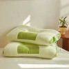 Gối Massage Sợi Tre Bamboo Matcha - Gối bông êm ái, nâng đỡ cổ, đa màu sắc, chất liệu cao cấp, giảm giá tới 22%