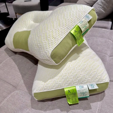 Gối Massage Sợi Tre Bamboo Matcha - Gối bông êm ái, nâng đỡ cổ, đa màu sắc, chất liệu cao cấp, giảm giá tới 22% 3
