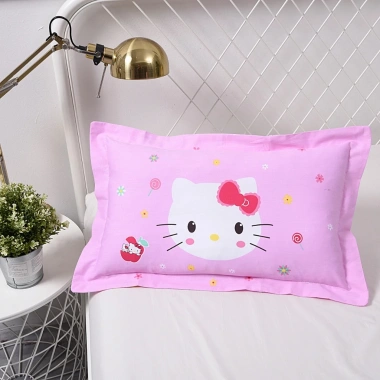 Gối nằm bé 30x50 cotton 100% có khóa kéo, phù hợp 2-7 tuổi - 39.000 VND 3