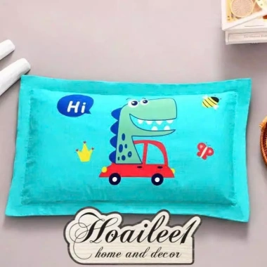 Gối nằm bé 30x50 cotton 100% có khóa kéo, phù hợp 2-7 tuổi - 39.000 VND 7