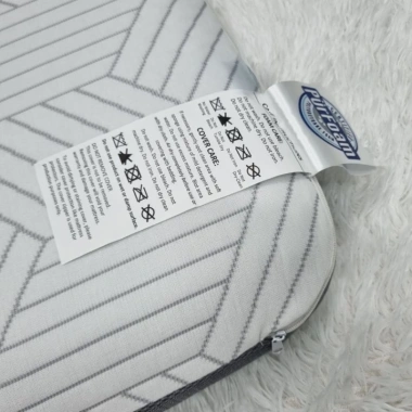 Gối Nằm MEMORY FOAM Alva hỗ trợ vai cổ gáy - Xuất khẩu Châu Âu, êm ái, thoáng mát, tốt cho sức khỏe