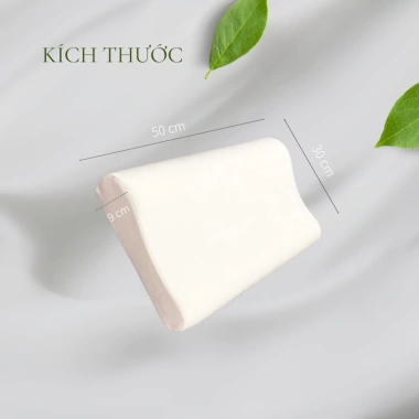 Gối ngủ cao su non Memory Foam công thái học lượn sóng - Siêu mềm, hỗ trợ cột sống, thoáng mát, giảm đau, thiết kế 3D, giá 99.000₫ 4 Gối ngủ cao su non Memory Foam công thái học lượn sóng - Siêu mềm, hỗ trợ cột sống, thoáng mát, giảm đau, thiết kế 3D, giá 99.000₫ 4