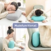 Gối ngủ CATIYAHA - Gối cổ xốp màu Macaron, đa chức năng di động, hỗ trợ cổ tử cung, thích hợp du lịch & văn phòng 3