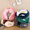 Gối ngủ chữ U đệm bông thêu Kuromi dễ thương - Giá chỉ 49.000 VND, giảm 12.250