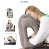 Gối ngủ công thái học bơm hơi - Ôm, kê tay, thoải mái cho văn phòng, du lịch, máy bay - 221.000 VND